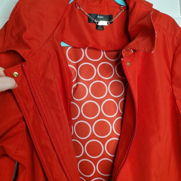 Dennis Basso 2X Full Zip Parka Jacket Coat with Hood & Pockets - Picture 10 of 11